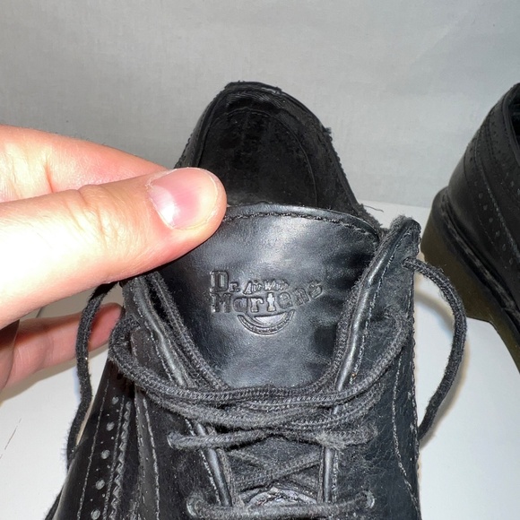 Dr. Martens - 14013 - Vintage Chunky Sole - Smooth Leather Brogue Oxfords - US11 - Picture 8 of 11